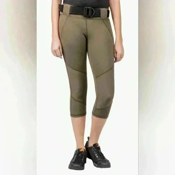 5.11 TACTICAL RACEN RANGE CAPRI LEGGINGS. - Picture 2 of 7